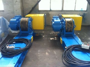 Automatic 80T Conventional Welding Rotator With Double Motors Siemens Control