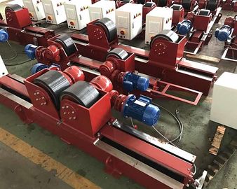 22000lbs Conventional Welding Rollers ,10T Lead Screw Pipe Welding Rotator Stands